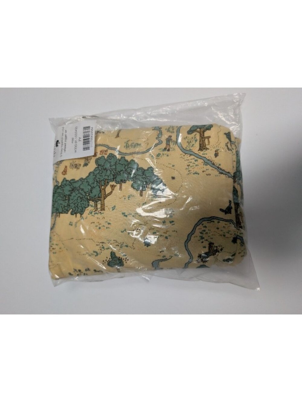 Kate Quinn Organic Cotton Pooh Maps Jogger Set 7Y Winnie the Pooh